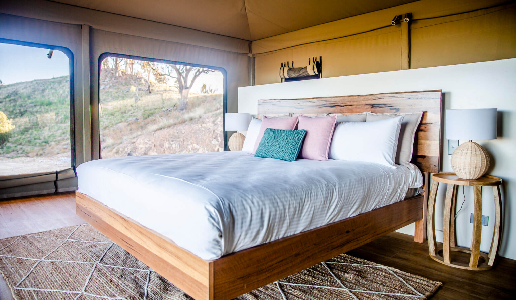 glamping tents mudgee